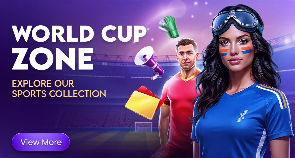 Cricket and football World Cup betting collection banner