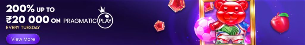 Tuesday slots promo tied to Pragmatic Play titles, capped near ₹20,000